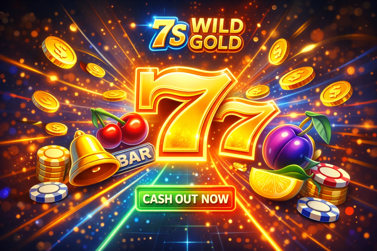 Bonus Features in 7s Wild Gold